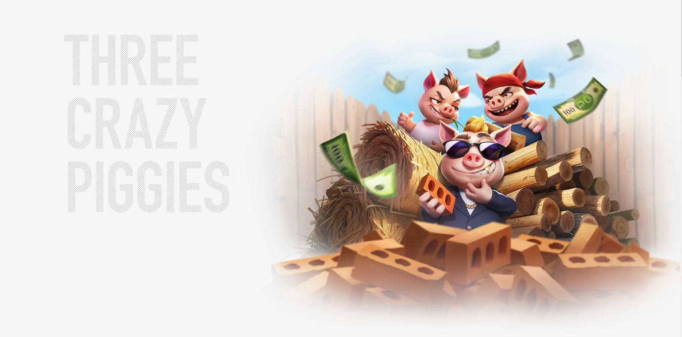 Three Crazy Piggies : slot online paling gacor